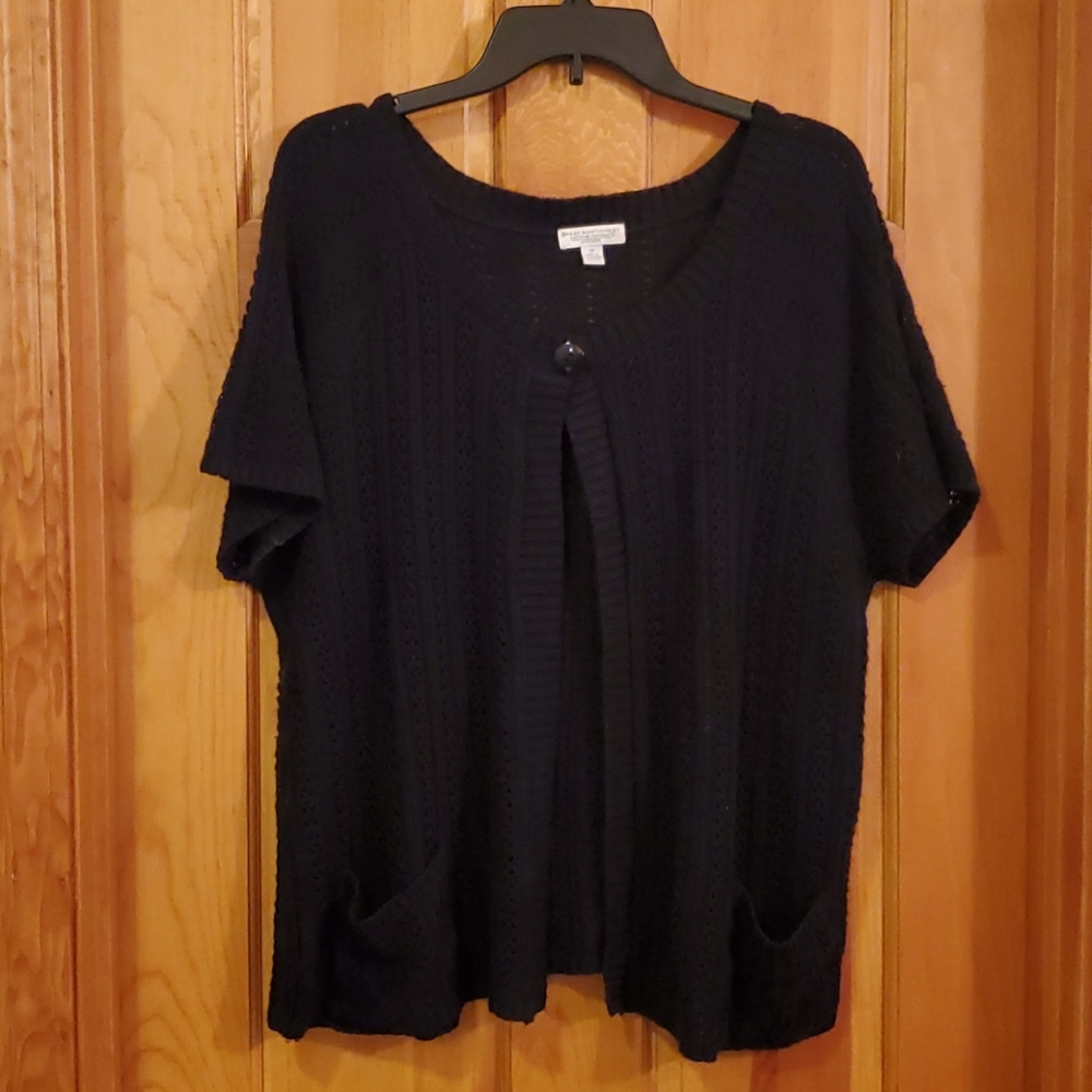 2X Black Sweater